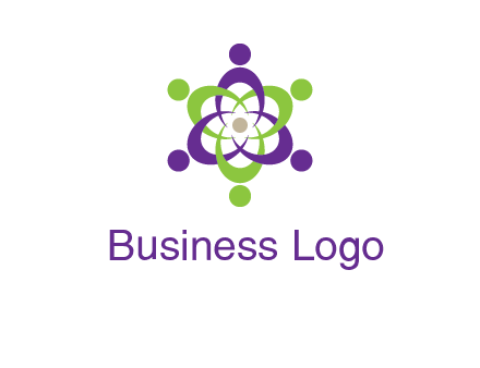 swoosh people employment logo
