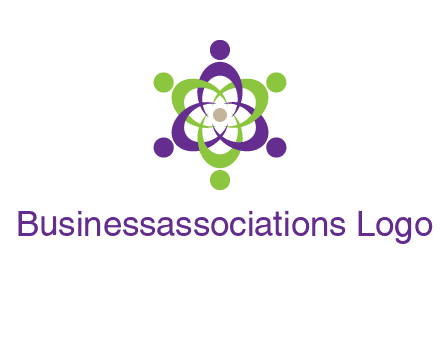swoosh people employment logo