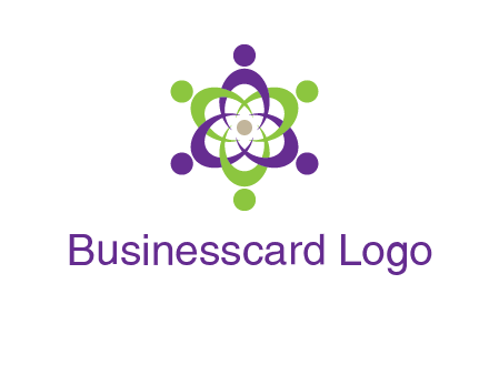 swoosh people employment logo