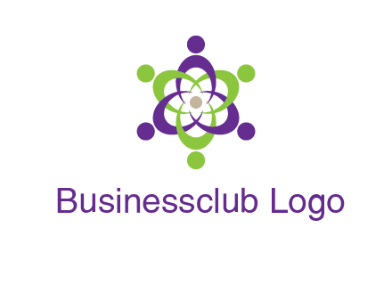 swoosh people employment logo