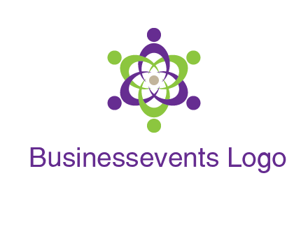 swoosh people employment logo