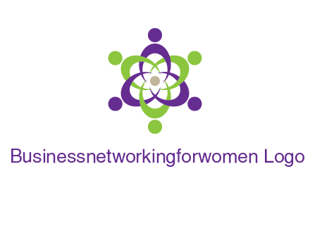 swoosh people employment logo