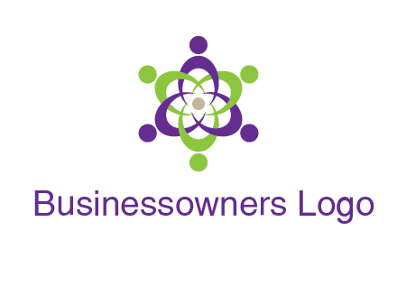 swoosh people employment logo