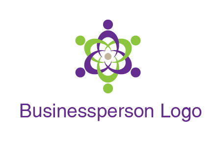 swoosh people employment logo