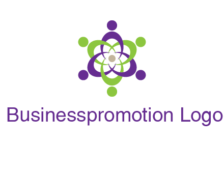 swoosh people employment logo