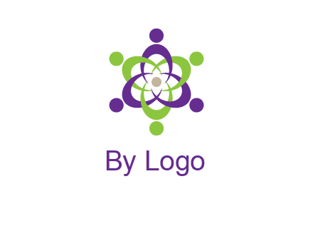 swoosh people employment logo
