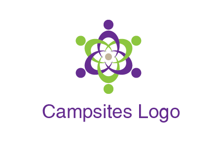 swoosh people employment logo