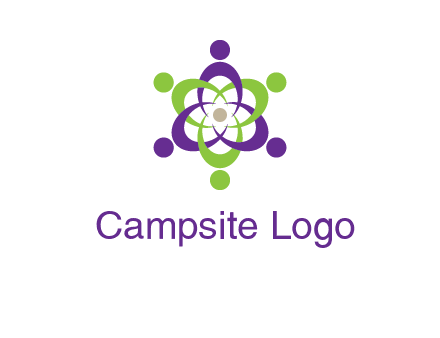 swoosh people employment logo