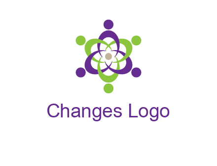 swoosh people employment logo