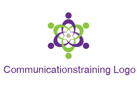 swoosh people employment logo