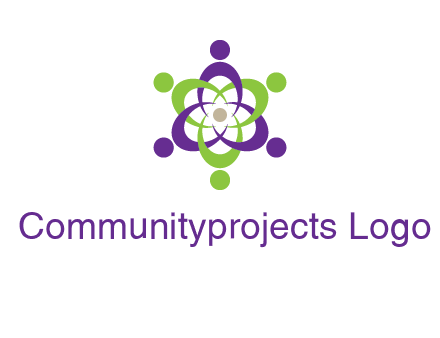 swoosh people employment logo