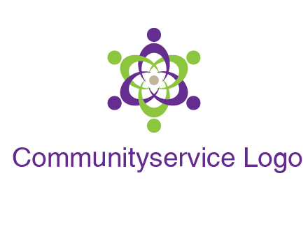 swoosh people employment logo