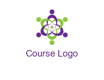 swoosh people employment logo