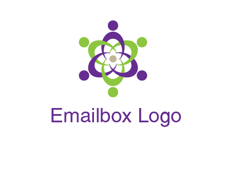 swoosh people employment logo