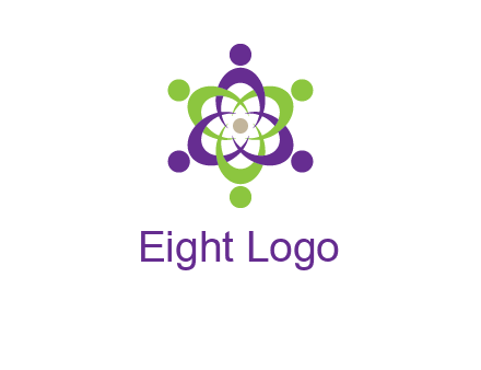 swoosh people employment logo