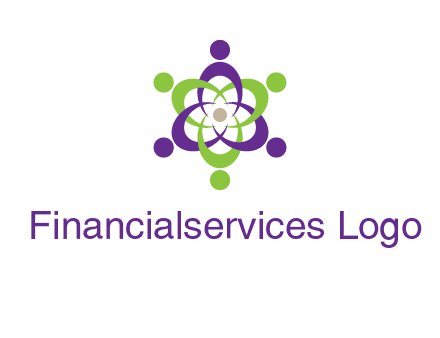 swoosh people employment logo
