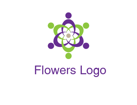 swoosh people employment logo