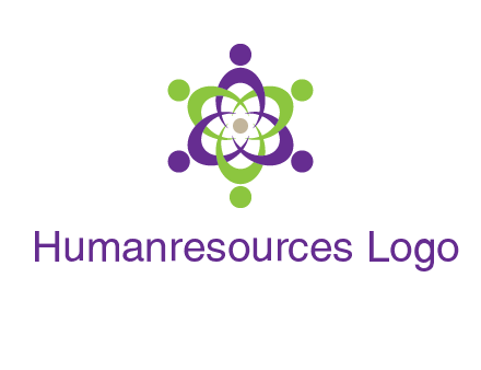 swoosh people employment logo