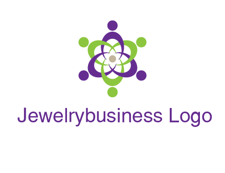 swoosh people employment logo