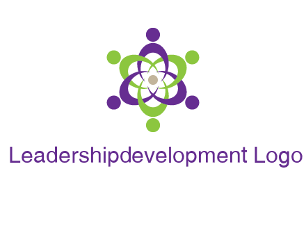 swoosh people employment logo