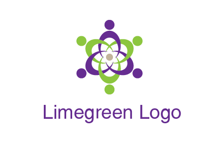 swoosh people employment logo