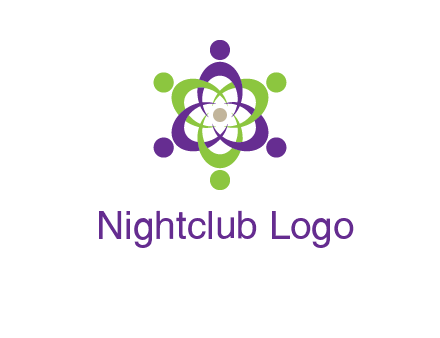 swoosh people employment logo
