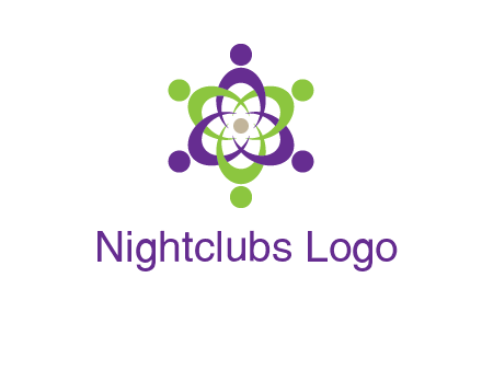 swoosh people employment logo