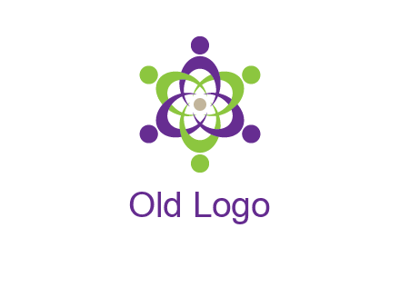 swoosh people employment logo