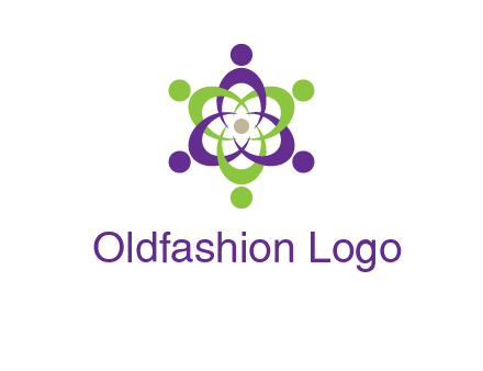 swoosh people employment logo