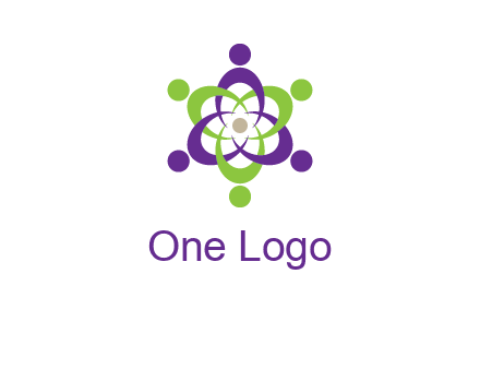 swoosh people employment logo