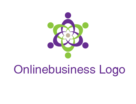 swoosh people employment logo
