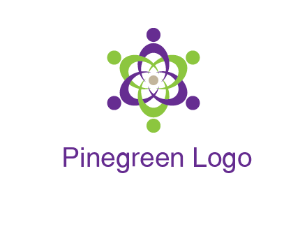 swoosh people employment logo
