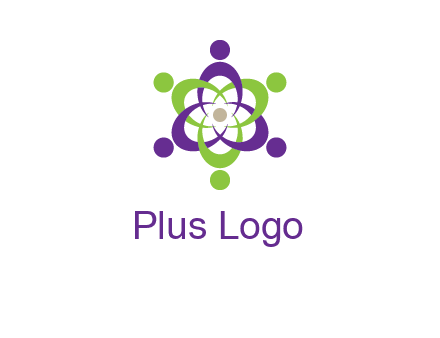 swoosh people employment logo