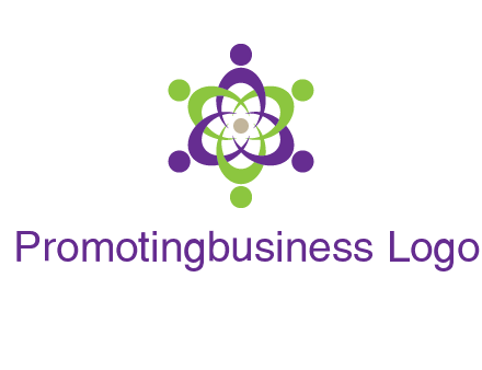 swoosh people employment logo