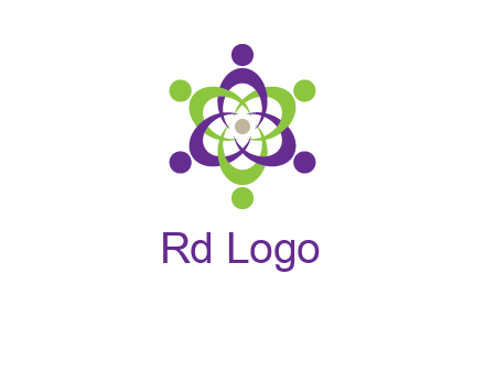 swoosh people employment logo
