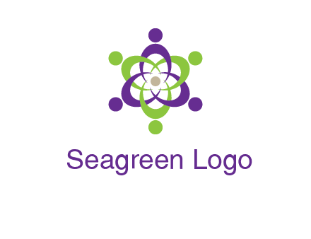 swoosh people employment logo