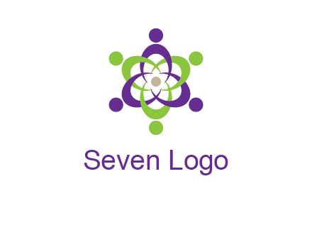 swoosh people employment logo