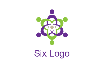 swoosh people employment logo