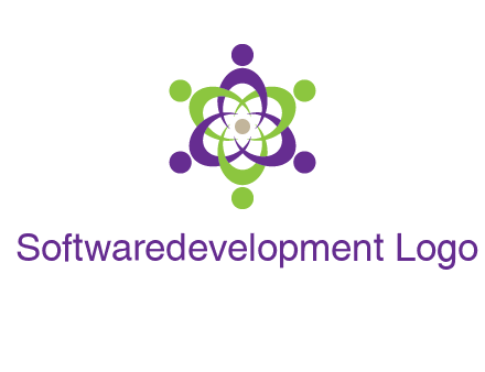 swoosh people employment logo