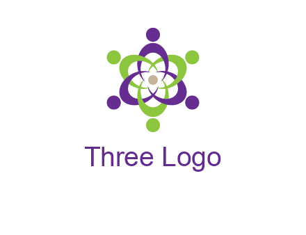 swoosh people employment logo