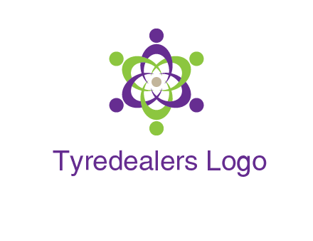 swoosh people employment logo