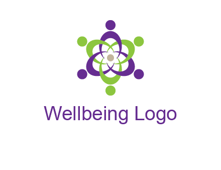 swoosh people employment logo