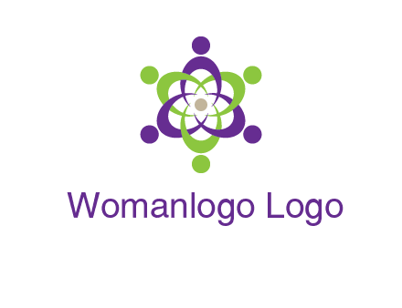 swoosh people employment logo