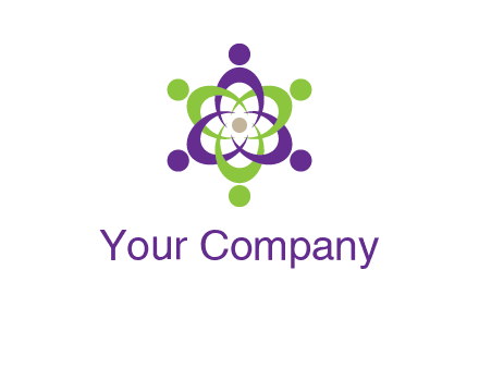 swoosh people employment logo