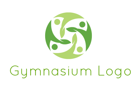 leaf people community logo