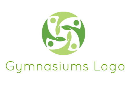 leaf people community logo