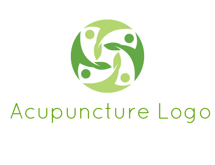 leaf people community logo