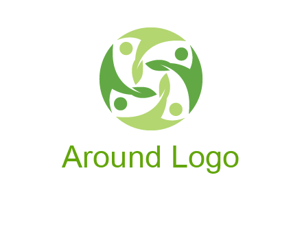 leaf people community logo