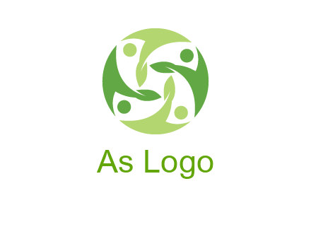 leaf people community logo