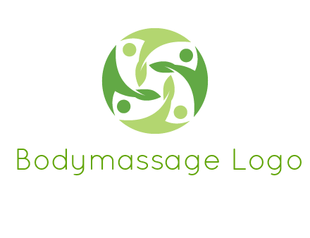 leaf people community logo